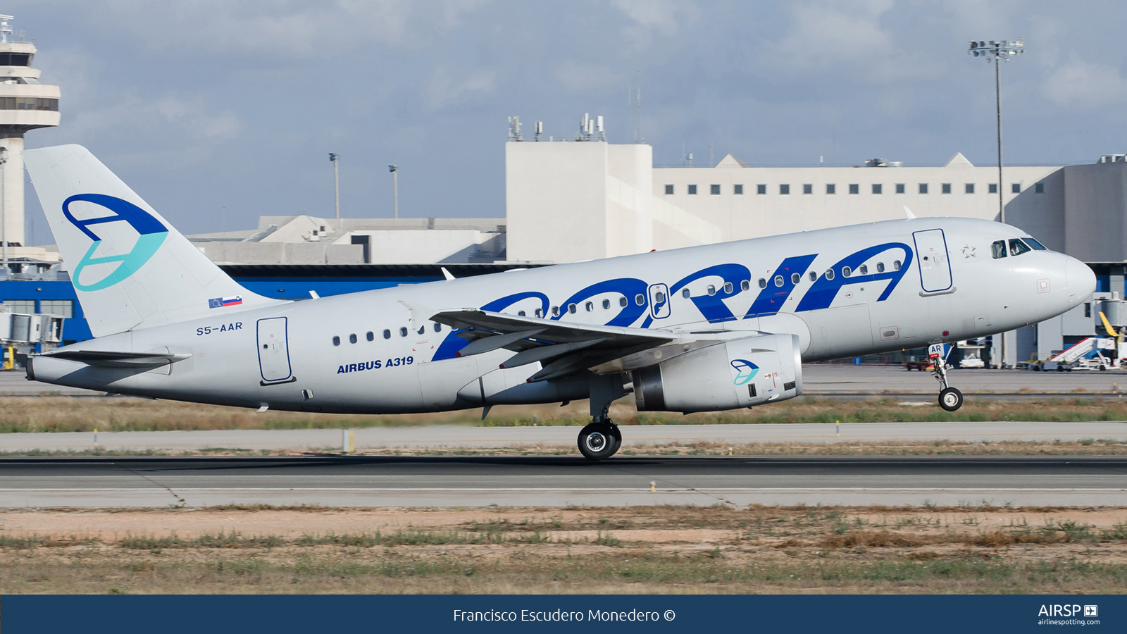 Adria Airways  Airbus A319  S5-AAR