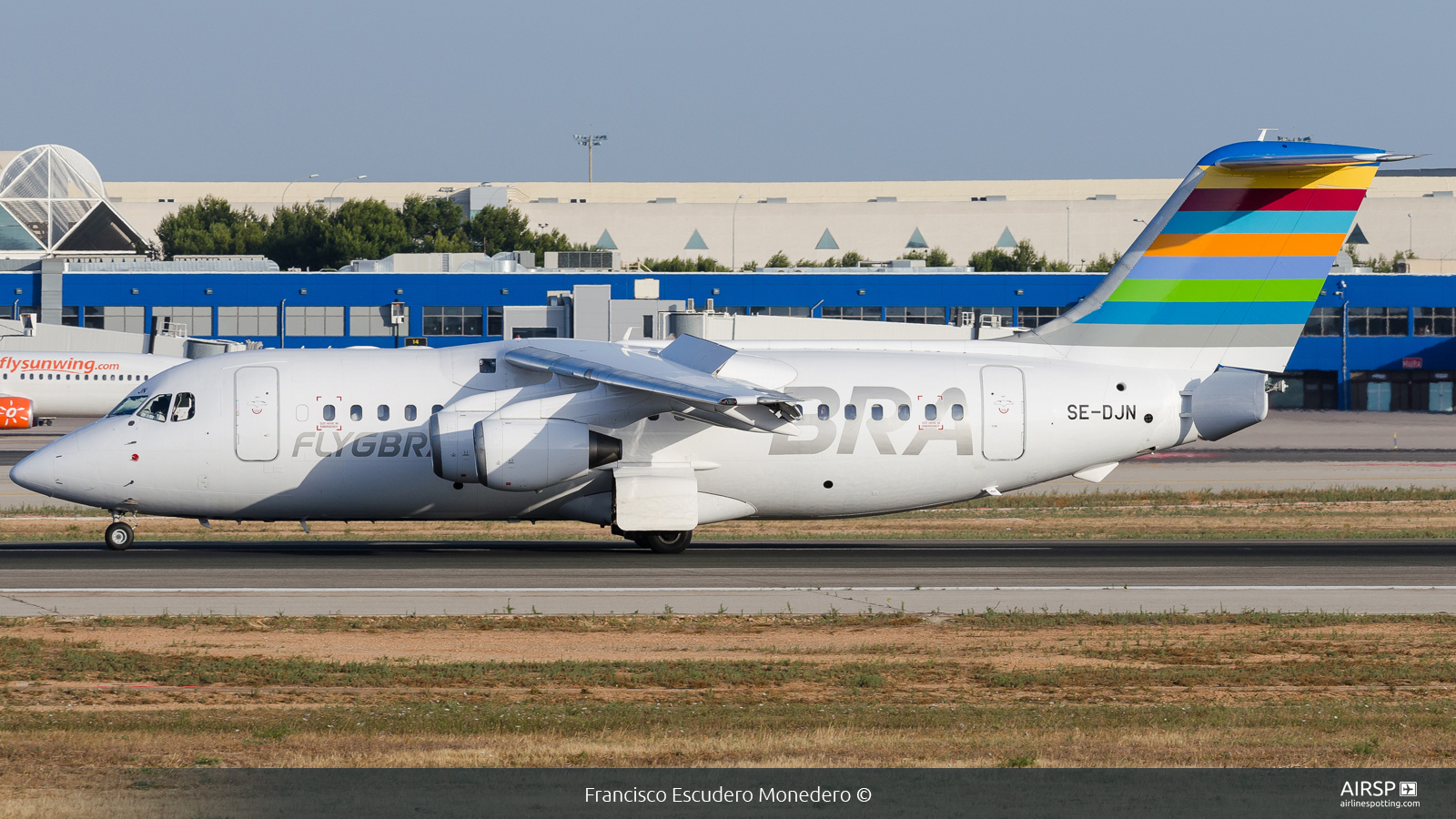 BRA Braathens Regional Airlines  Avro RJ-85  SE-DJN