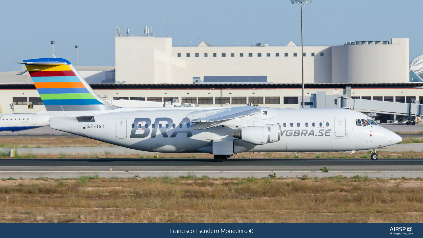 BRA Braathens Regional Airlines  Avro RJ-100  SE-DST