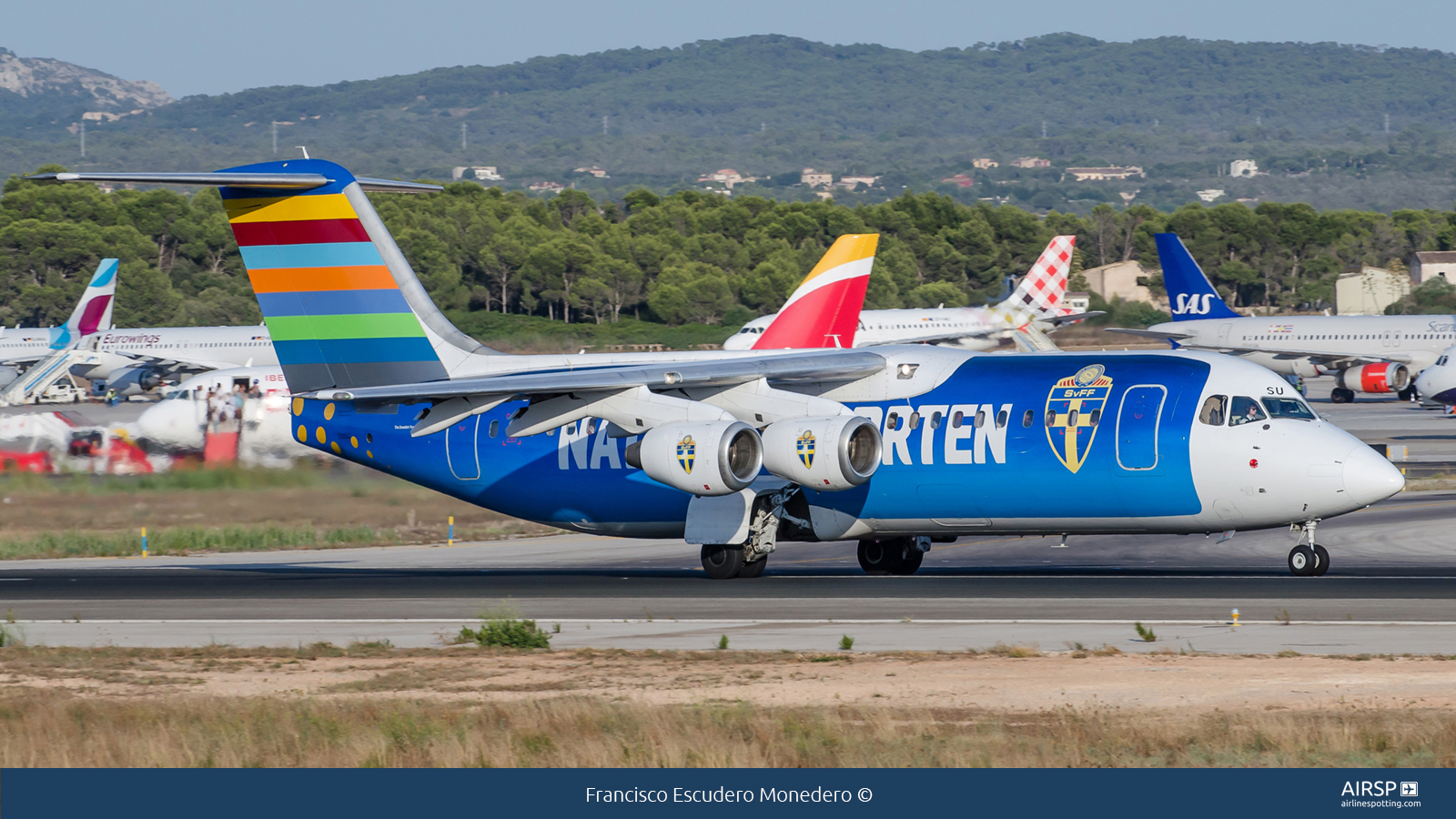 BRA Braathens Regional Airlines  Avro RJ-100  SE-DSU