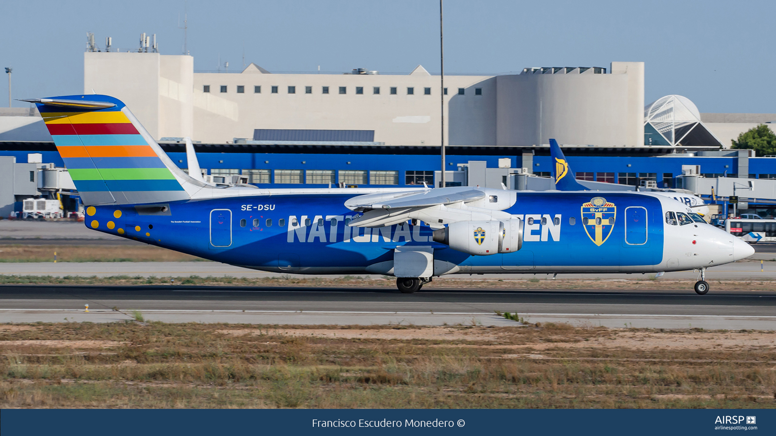 BRA Braathens Regional Airlines  Avro RJ-100  SE-DSU