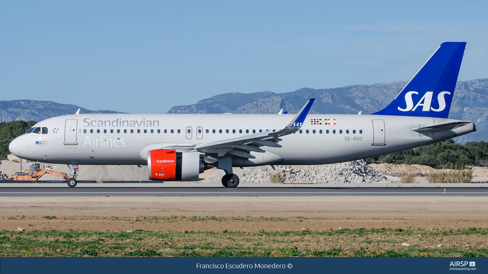 SAS Scandinavian Airlines  Airbus A320neo  SE-ROC