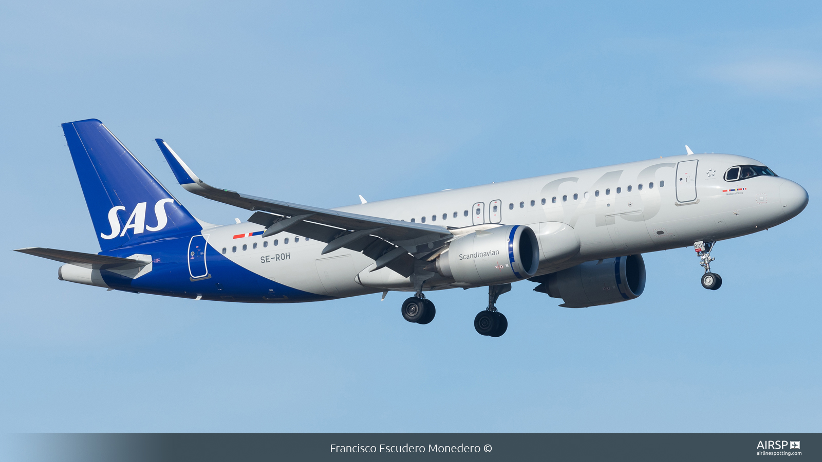 SAS Scandinavian Airlines  Airbus A320neo  SE-ROH
