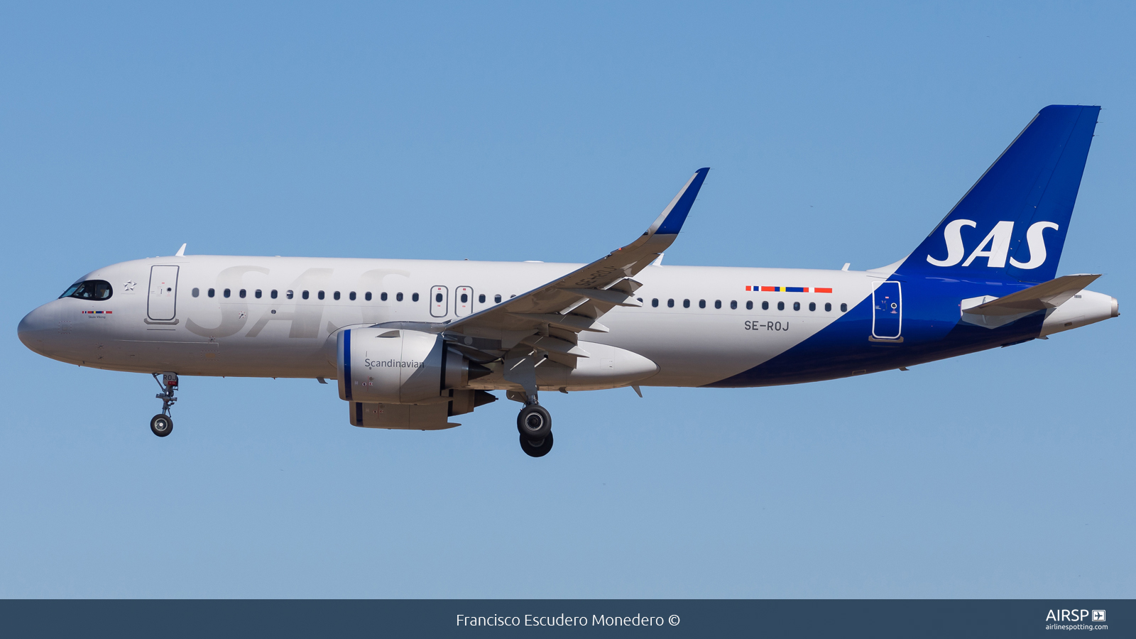 SAS Scandinavian Airlines  Airbus A320neo  SE-ROJ