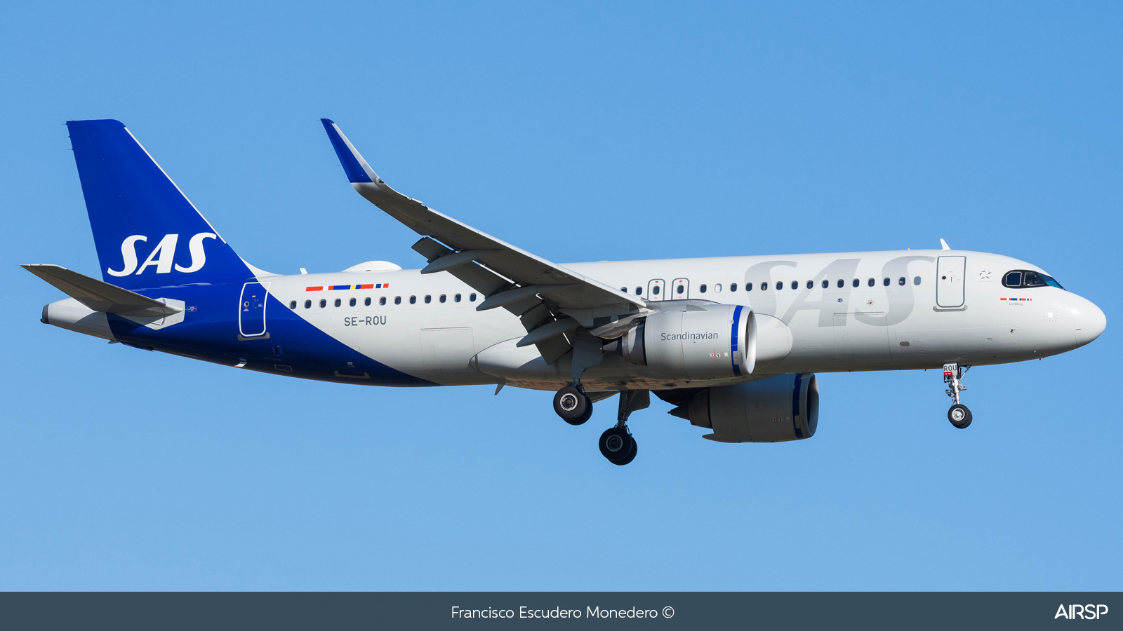 SAS Scandinavian Airlines  Airbus A320neo  SE-ROU