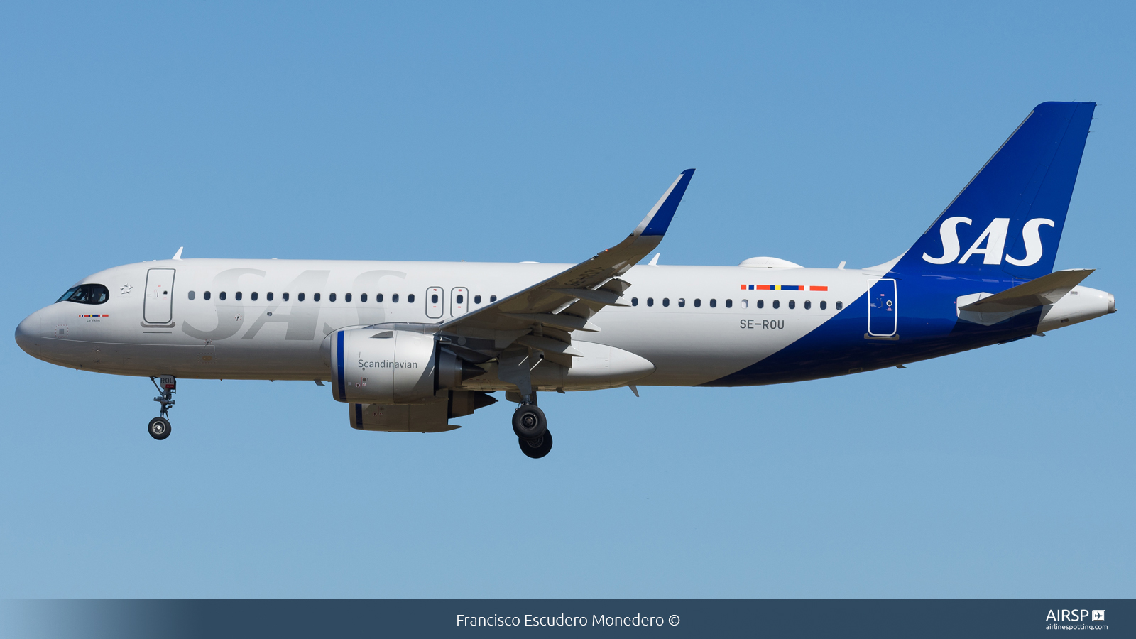 SAS Scandinavian Airlines  Airbus A320neo  SE-ROU