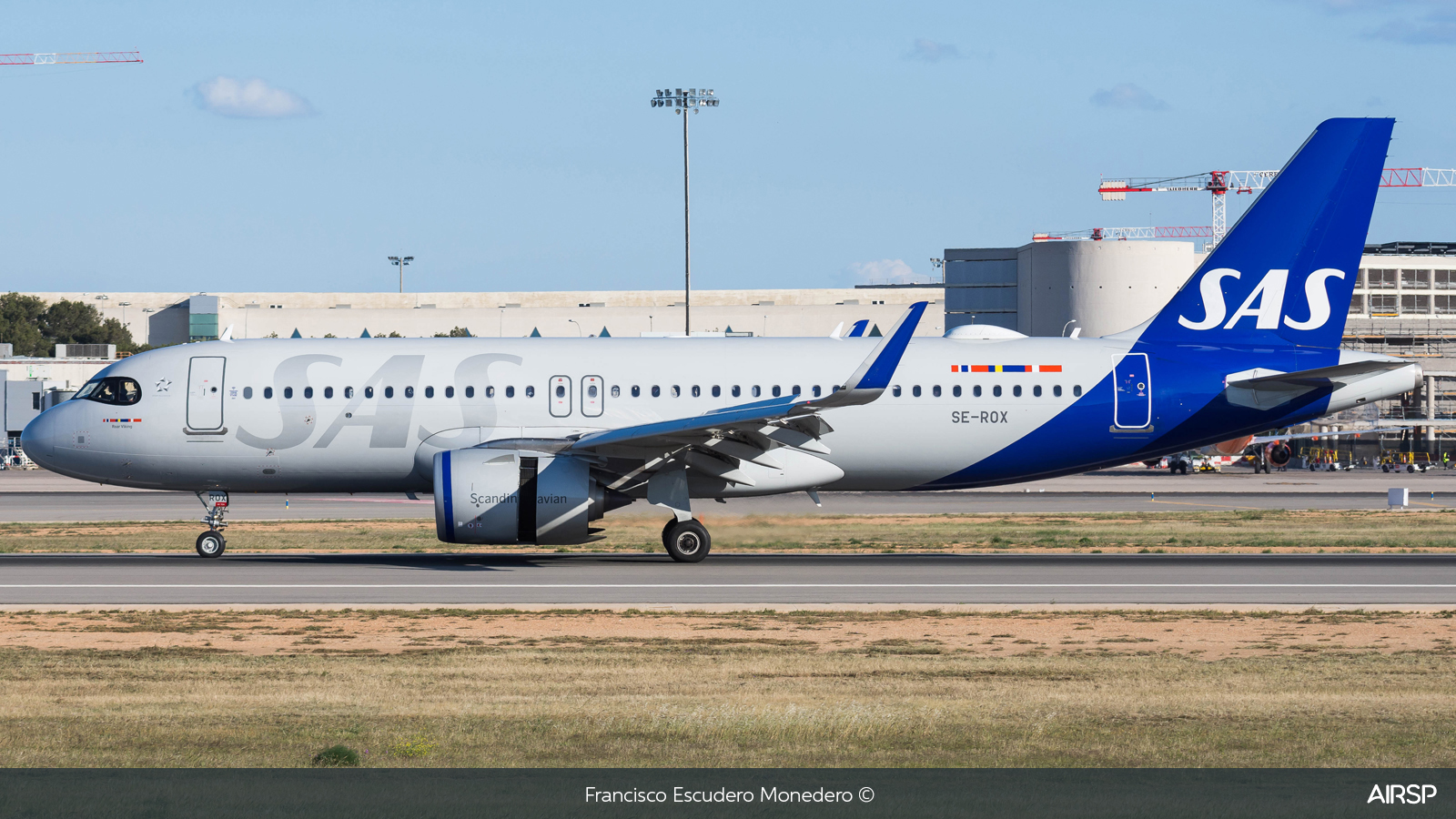 SAS Scandinavian Airlines  Airbus A320neo  SE-ROX