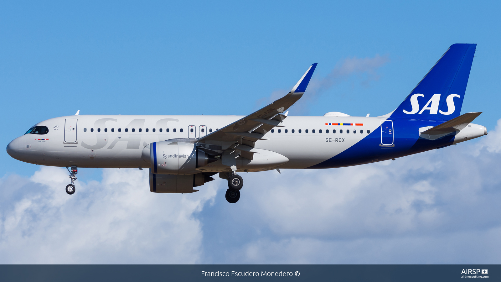 SAS Scandinavian Airlines  Airbus A320neo  SE-ROX