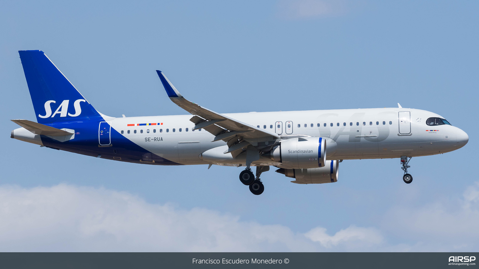 SAS Scandinavian Airlines  Airbus A320neo  SE-RUA