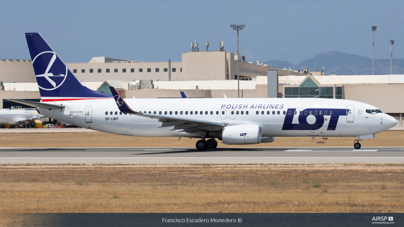 LOT Polish Airlines  Boeing 737-800  SP-LWF