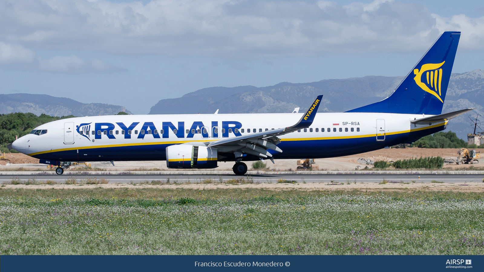 Ryanair  Boeing 737-800  SP-RSA