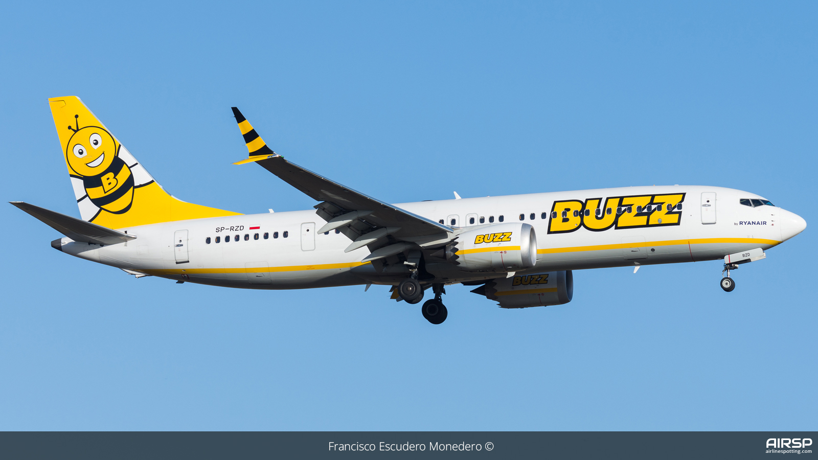 Buzz  Boeing 737 Max 8  SP-RZD