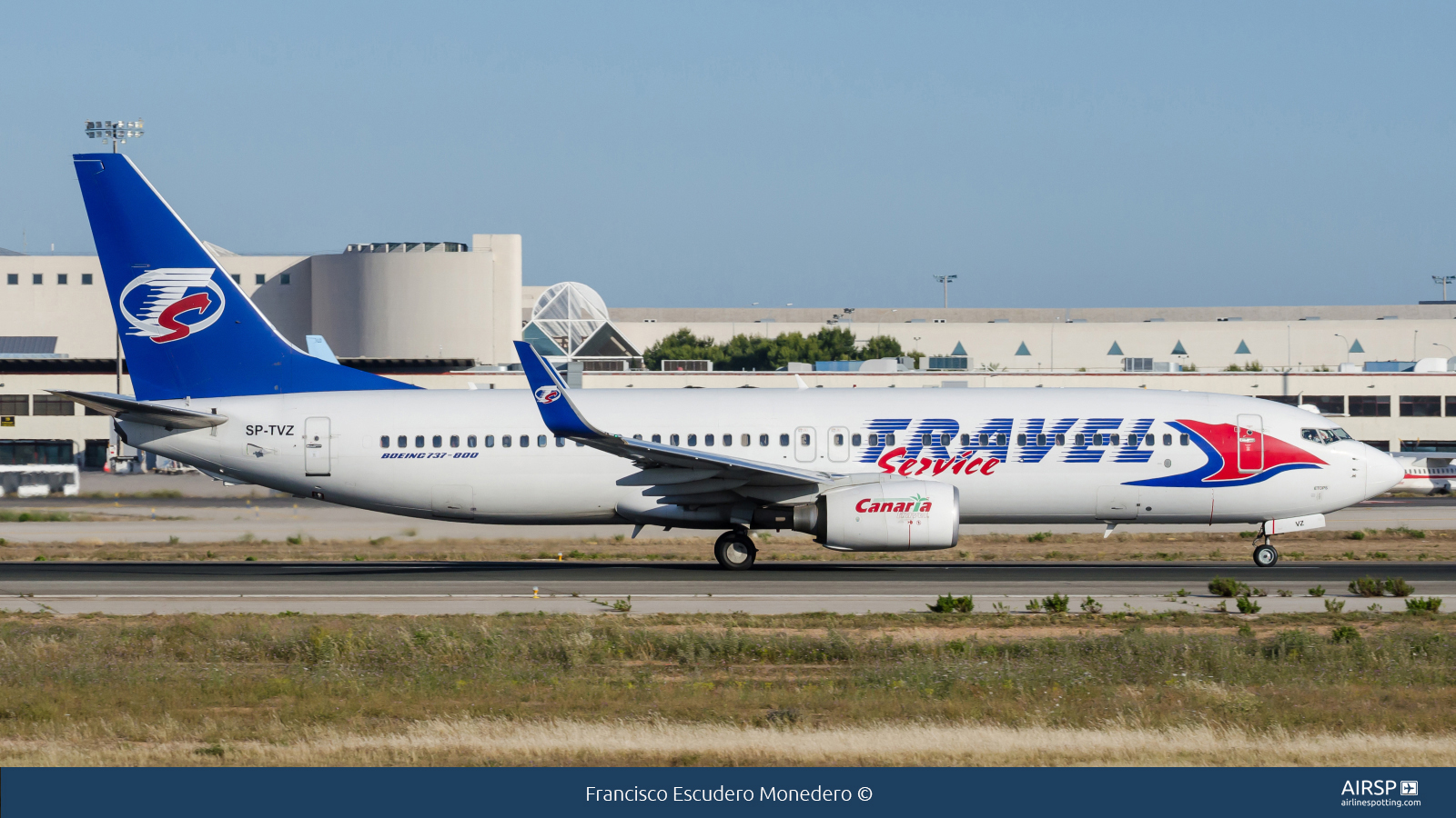 Travel Service  Boeing 737-800  SP-TVZ