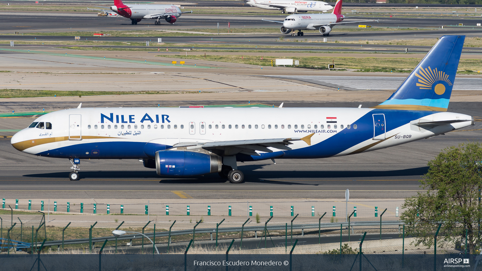Nile Air  Airbus A320  SU-BQB