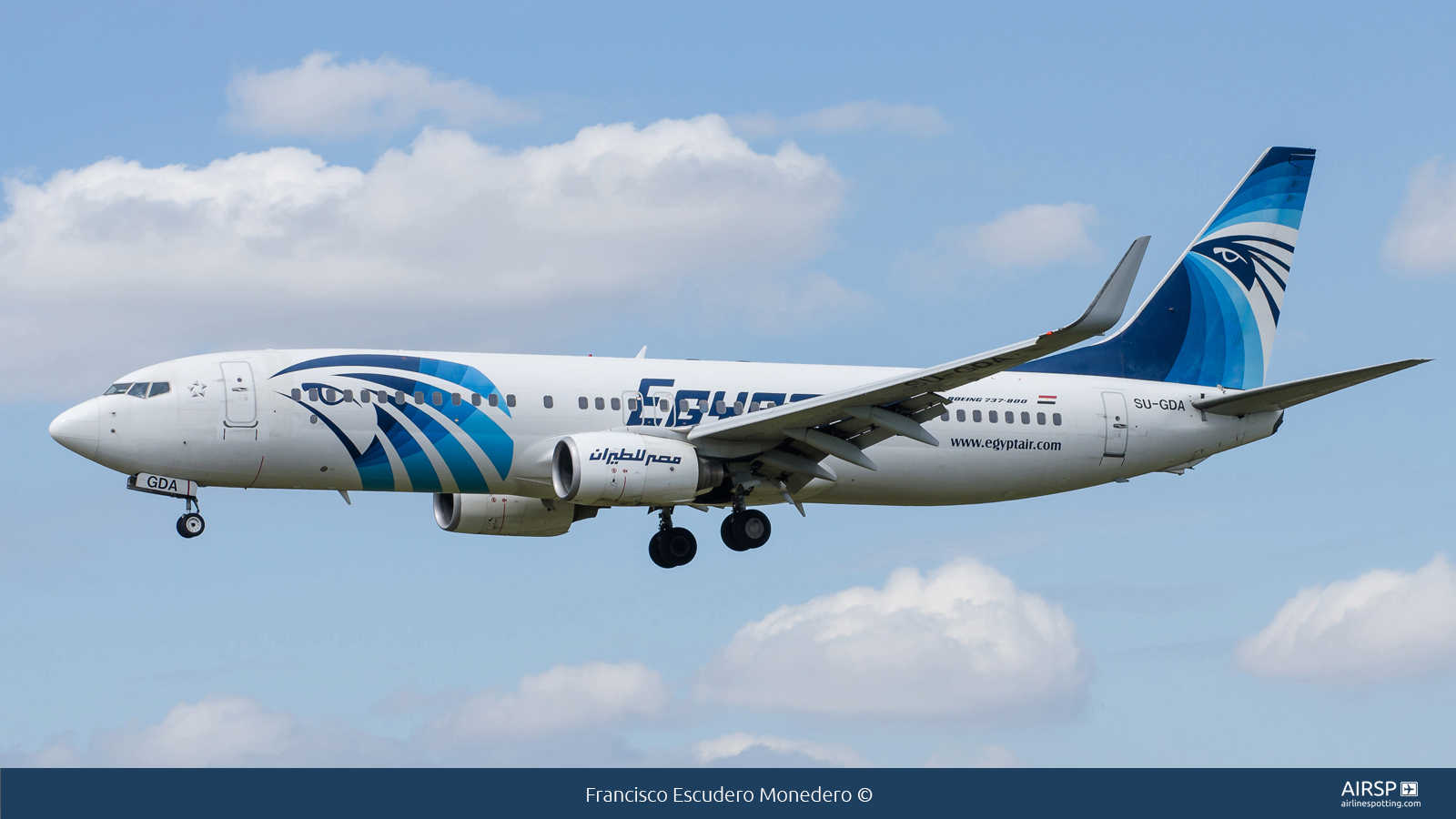 Egyptair  Boeing 737-800  SU-GDA