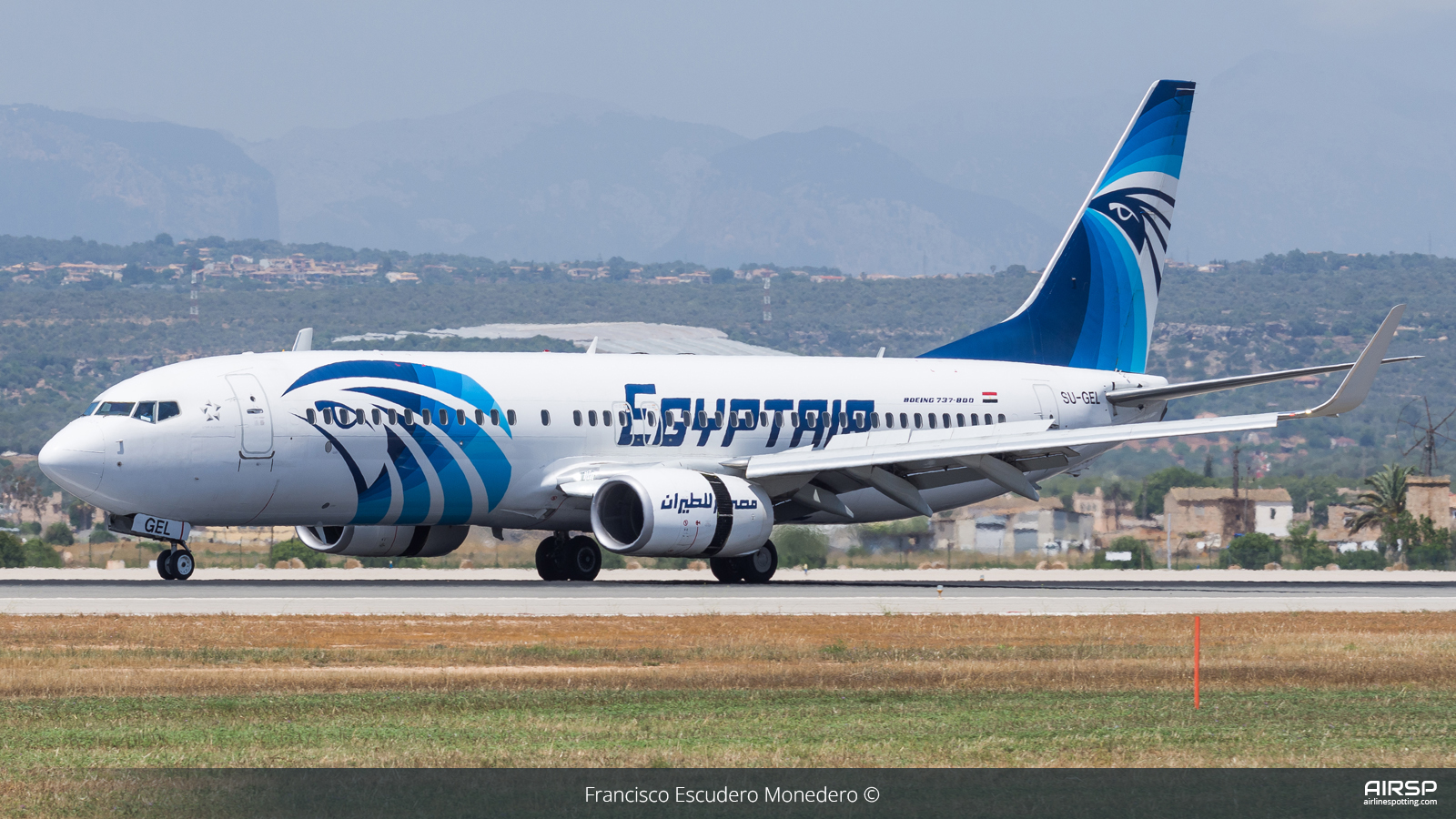 Egyptair  Boeing 737-800  SU-GEL
