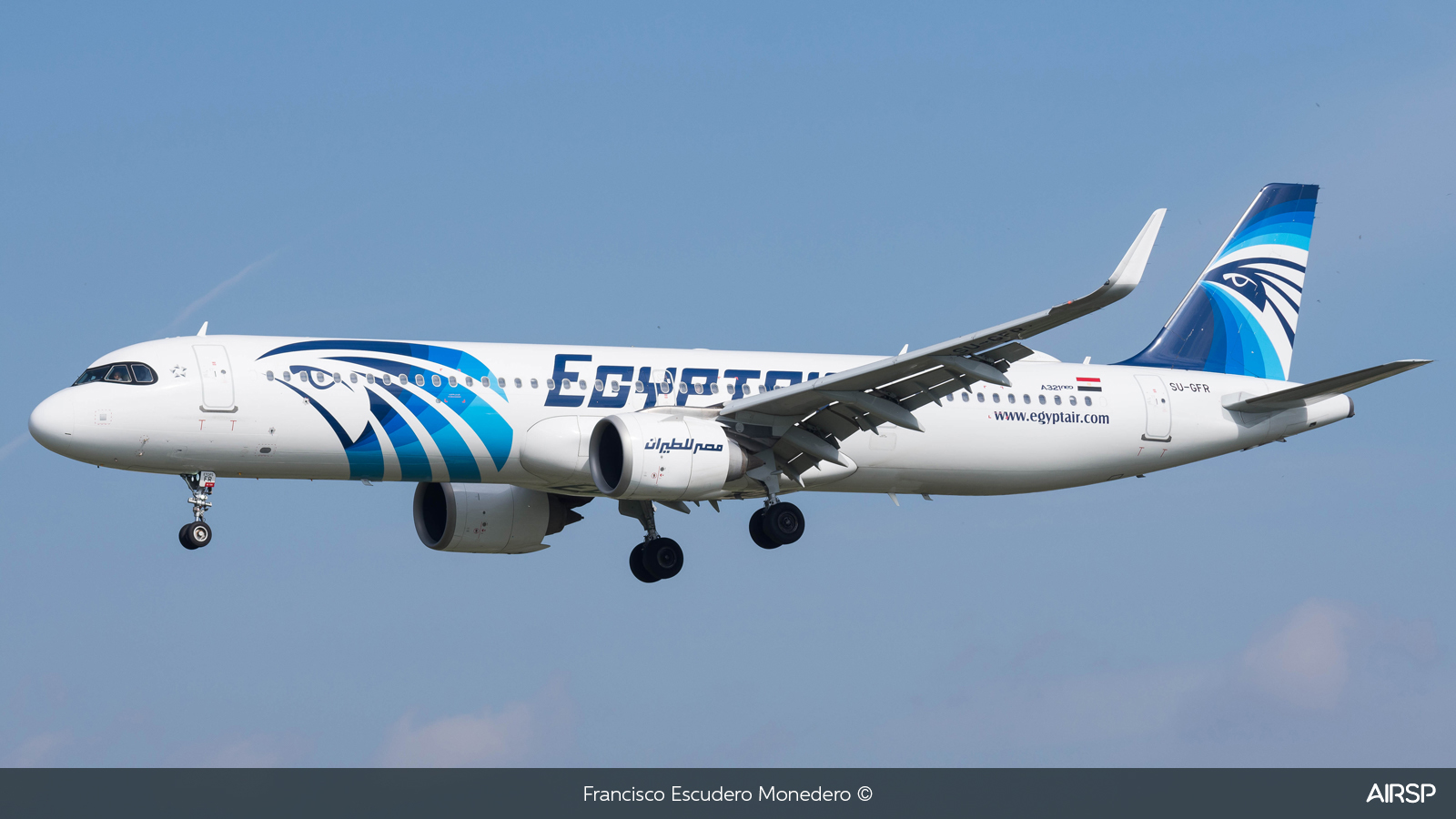 Egyptair  Airbus A321neo  SU-GFR