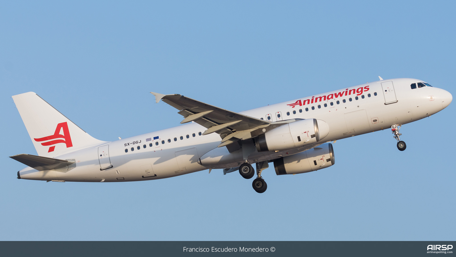 Animawings  Airbus A320  SX-DGJ