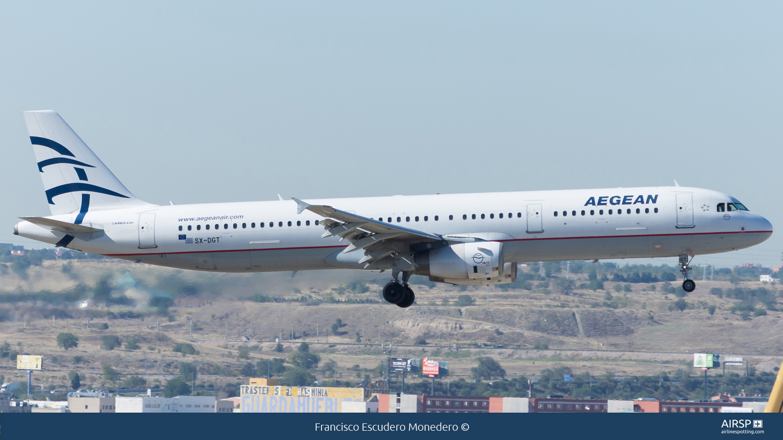 Aegean Airlines  Airbus A321  SX-DGT