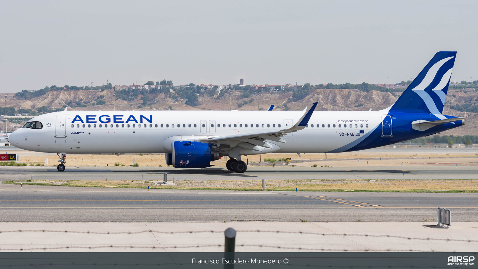 Aegean Airlines  Airbus A321neo  SX-NAB