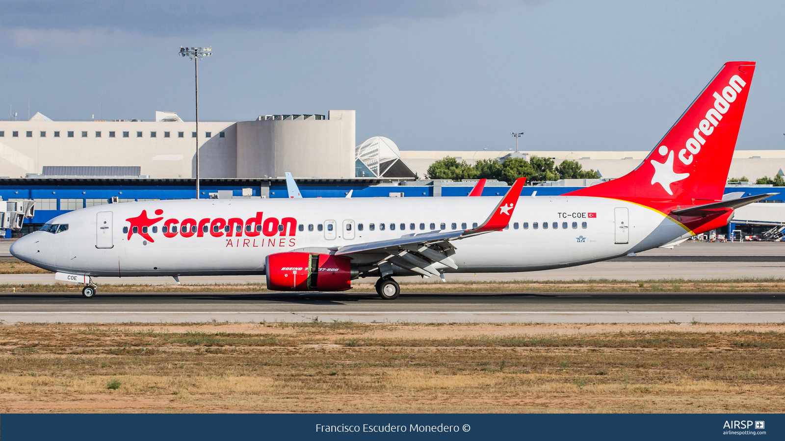 Corendon  Boeing 737-800  TC-COE