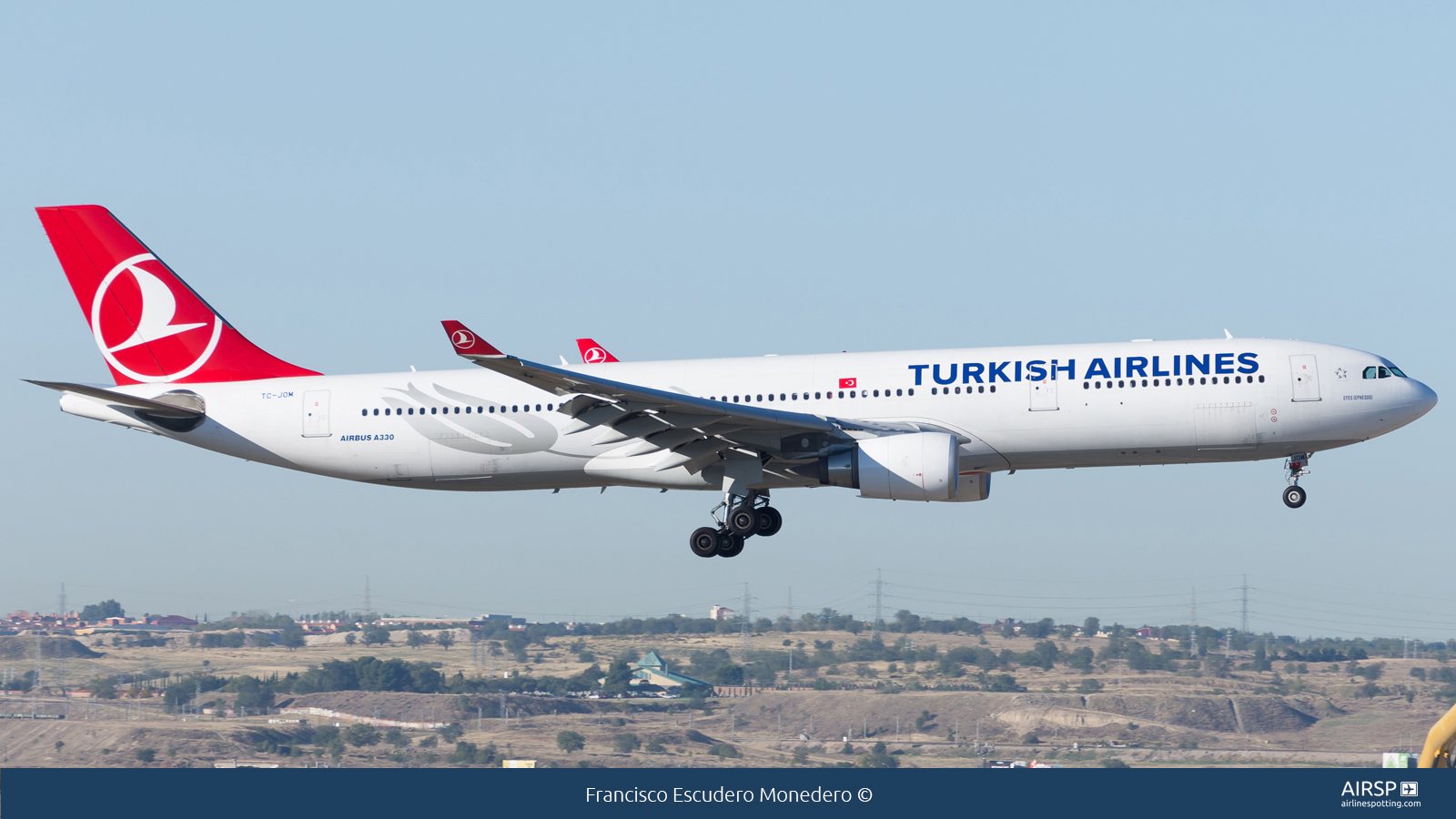 Turkish Airlines  Airbus A330-300  TC-JOM