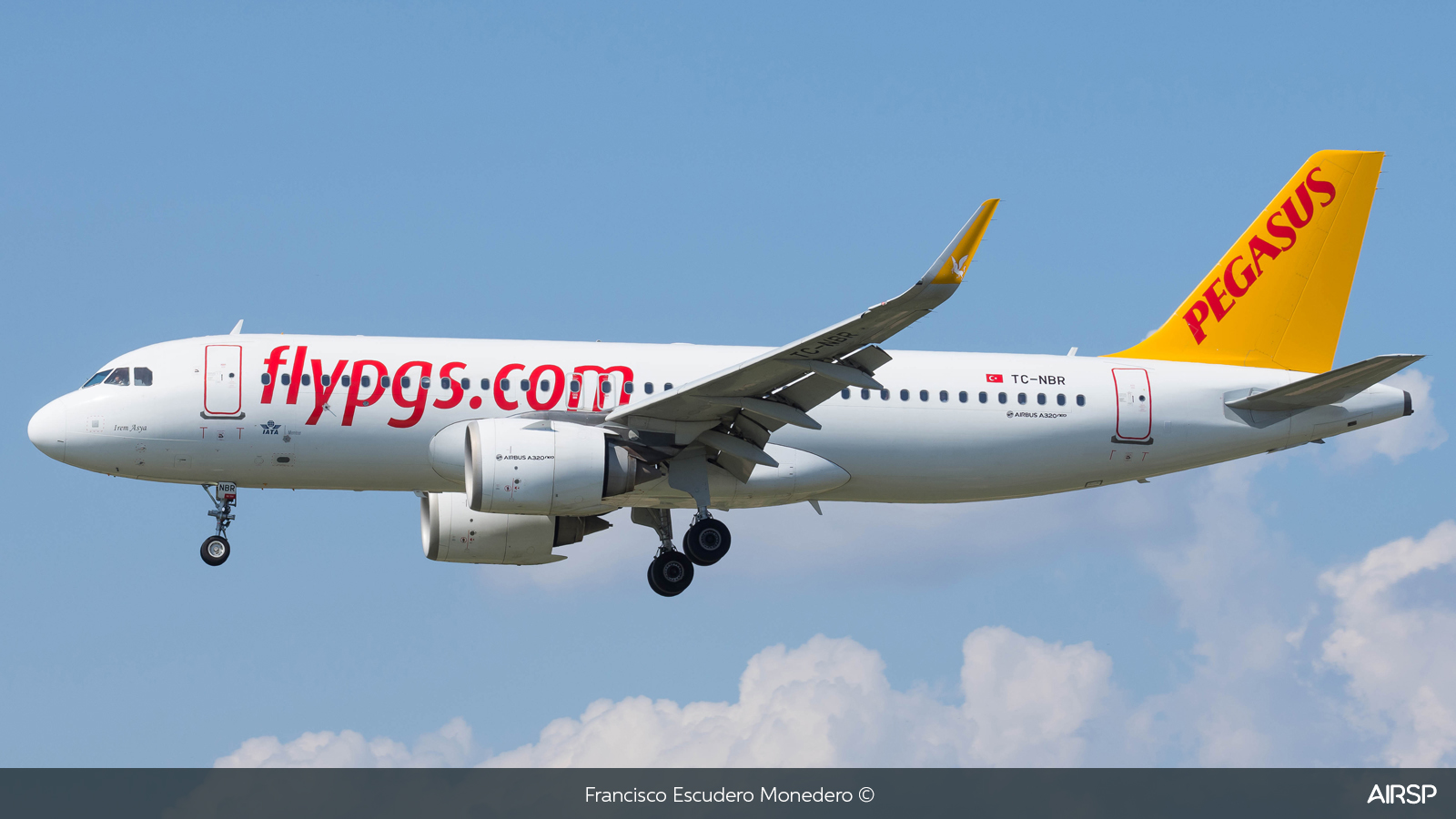 Pegasus Airlines  Airbus A320neo  TC-NBR