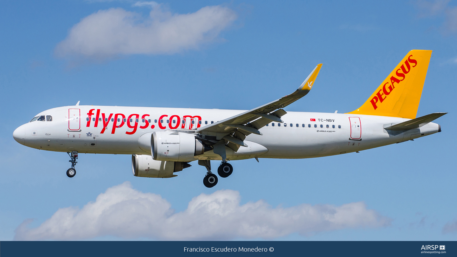 Pegasus Airlines  Airbus A320neo  TC-NBV