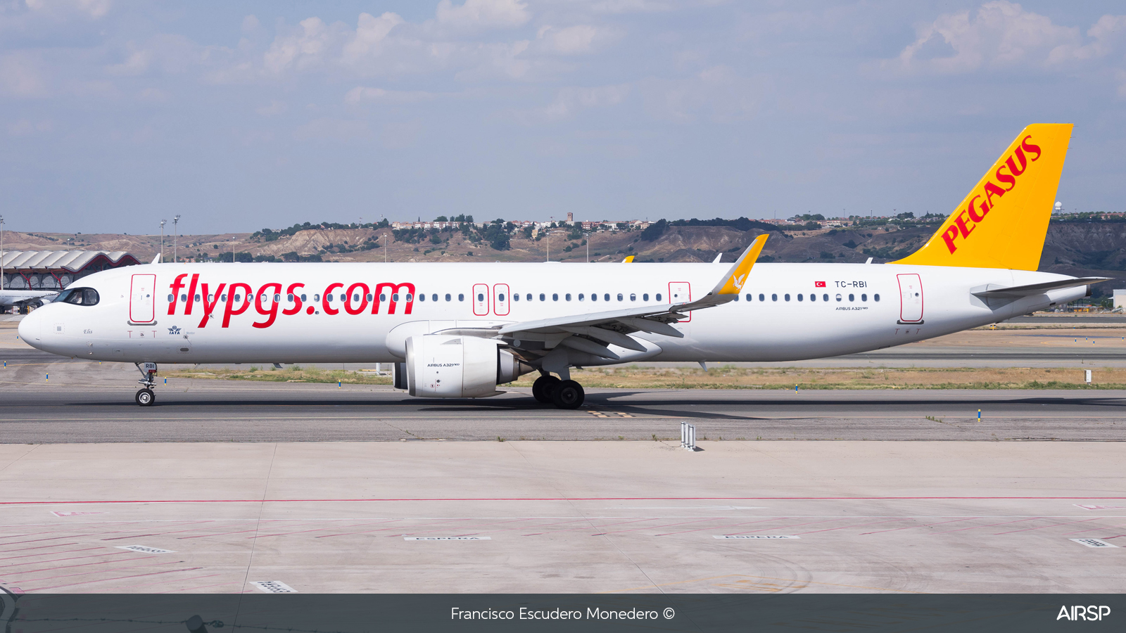 Pegasus Airlines  Airbus A321neo  TC-RBI