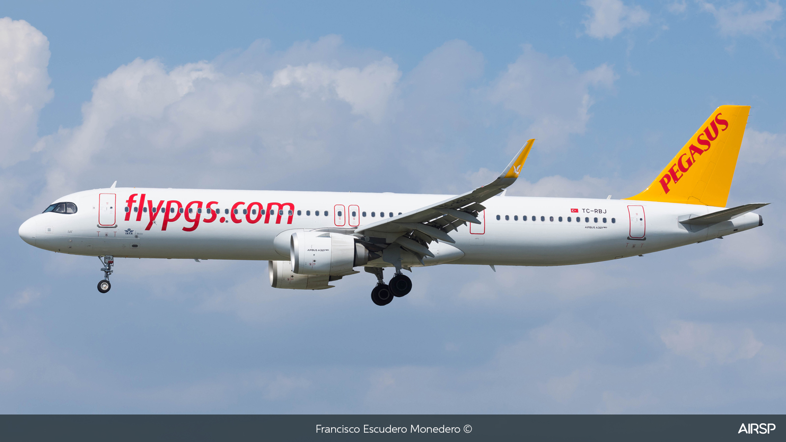 Pegasus Airlines  Airbus A321neo  TC-RBJ