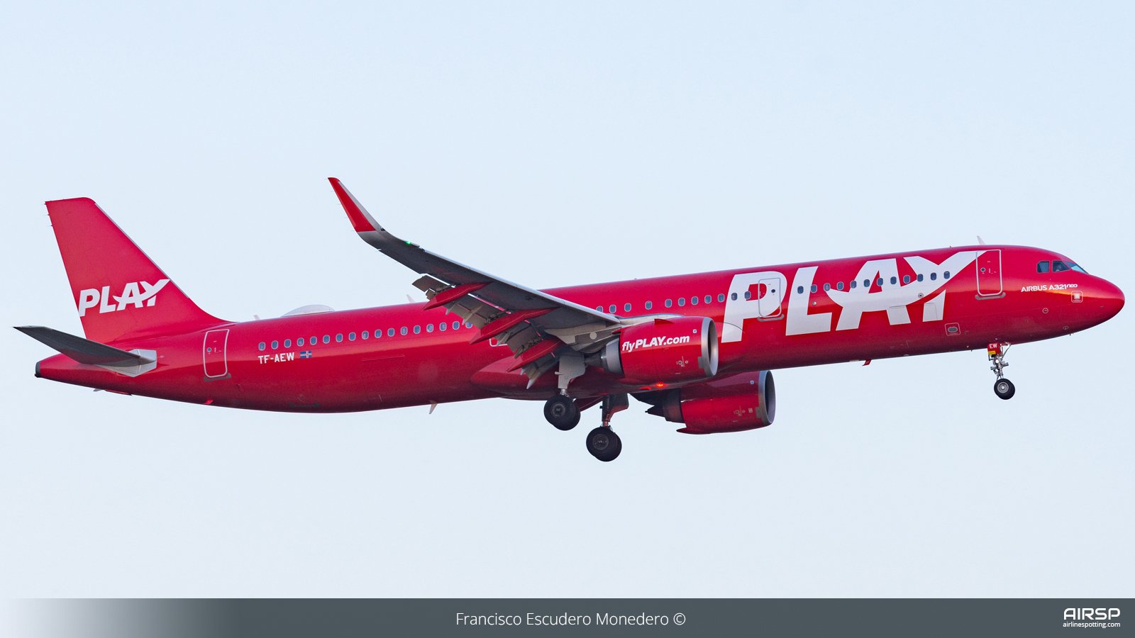 Play  Airbus A321neo  TF-AEW