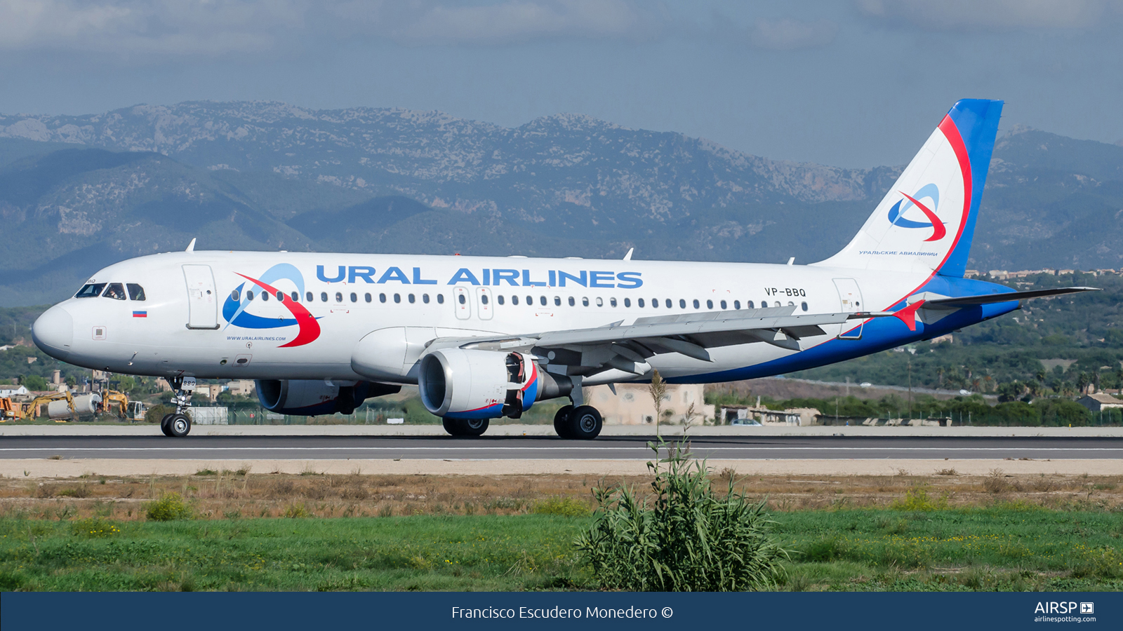 Ural Airlines  Airbus A320  VP-BBQ