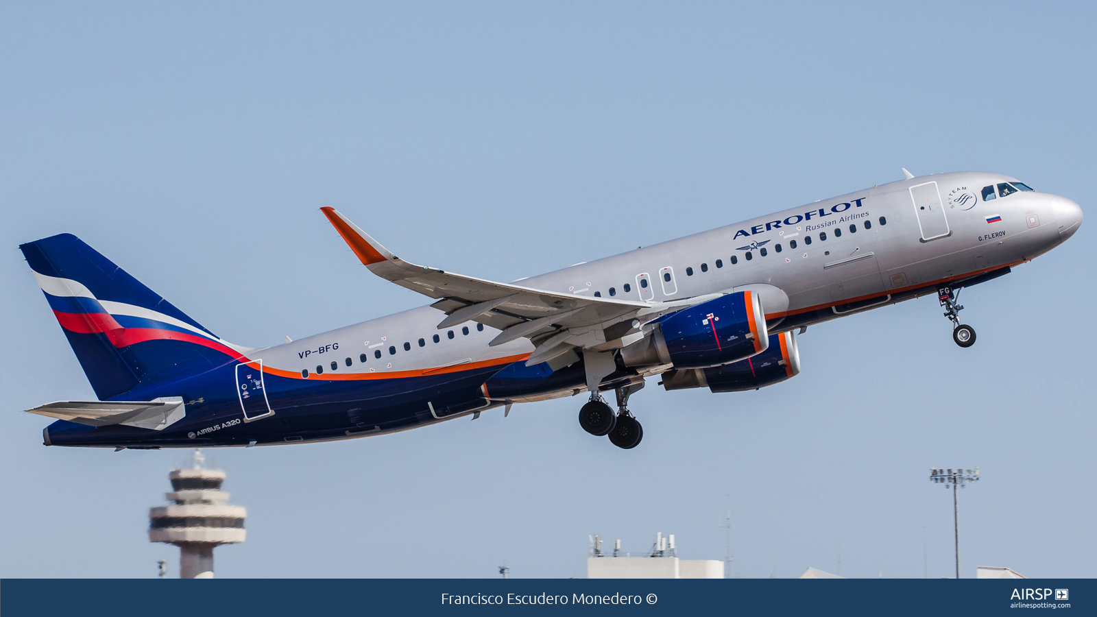Aeroflot  Airbus A320  VP-BFG
