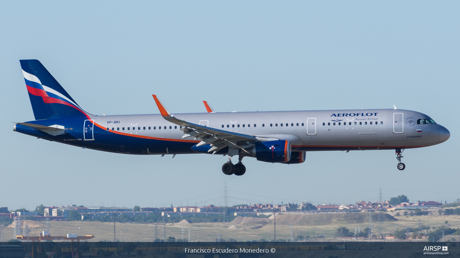 Aeroflot  Airbus A321  VP-BKI