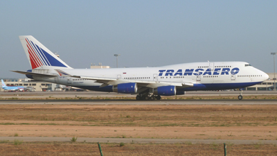 Transaero Airlines Boeing 747-400