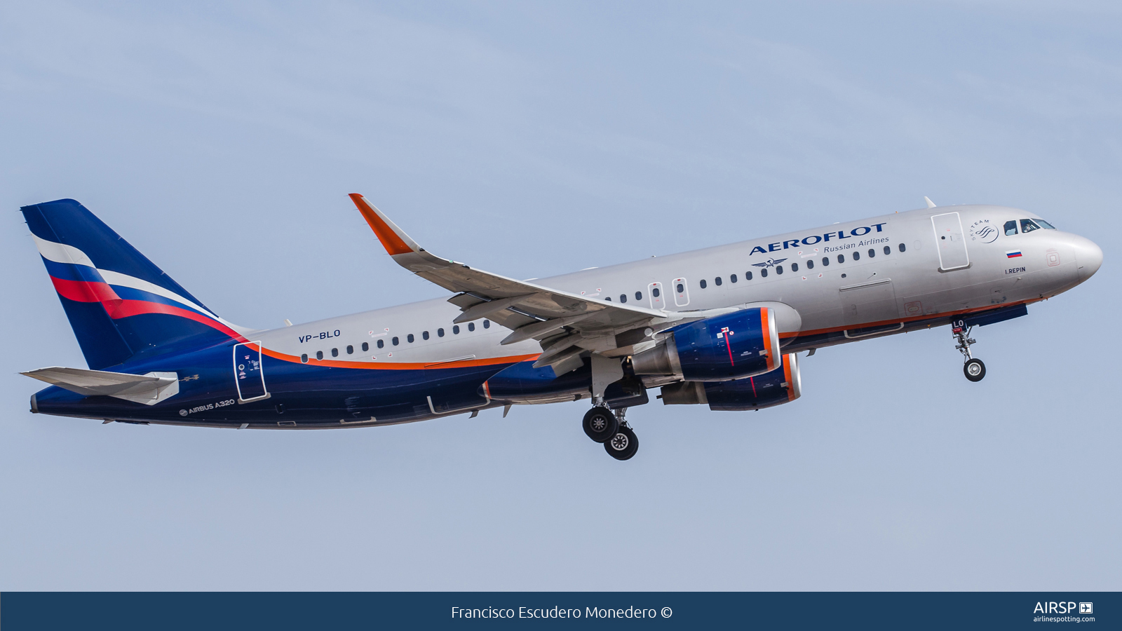 Aeroflot  Airbus A320  VP-BLO
