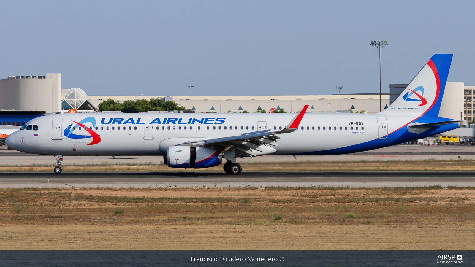 Ural Airlines  Airbus A321  VP-BSY