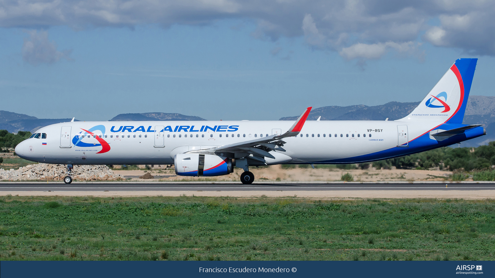 Ural Airlines  Airbus A321  VP-BSY