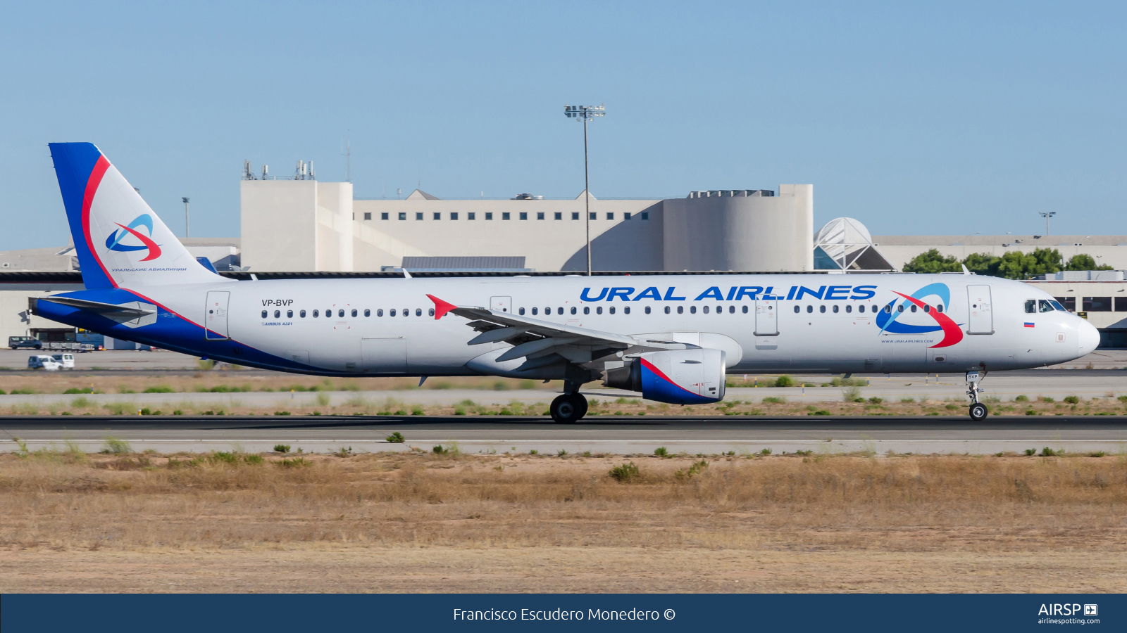 Ural Airlines  Airbus A321  VP-BVP