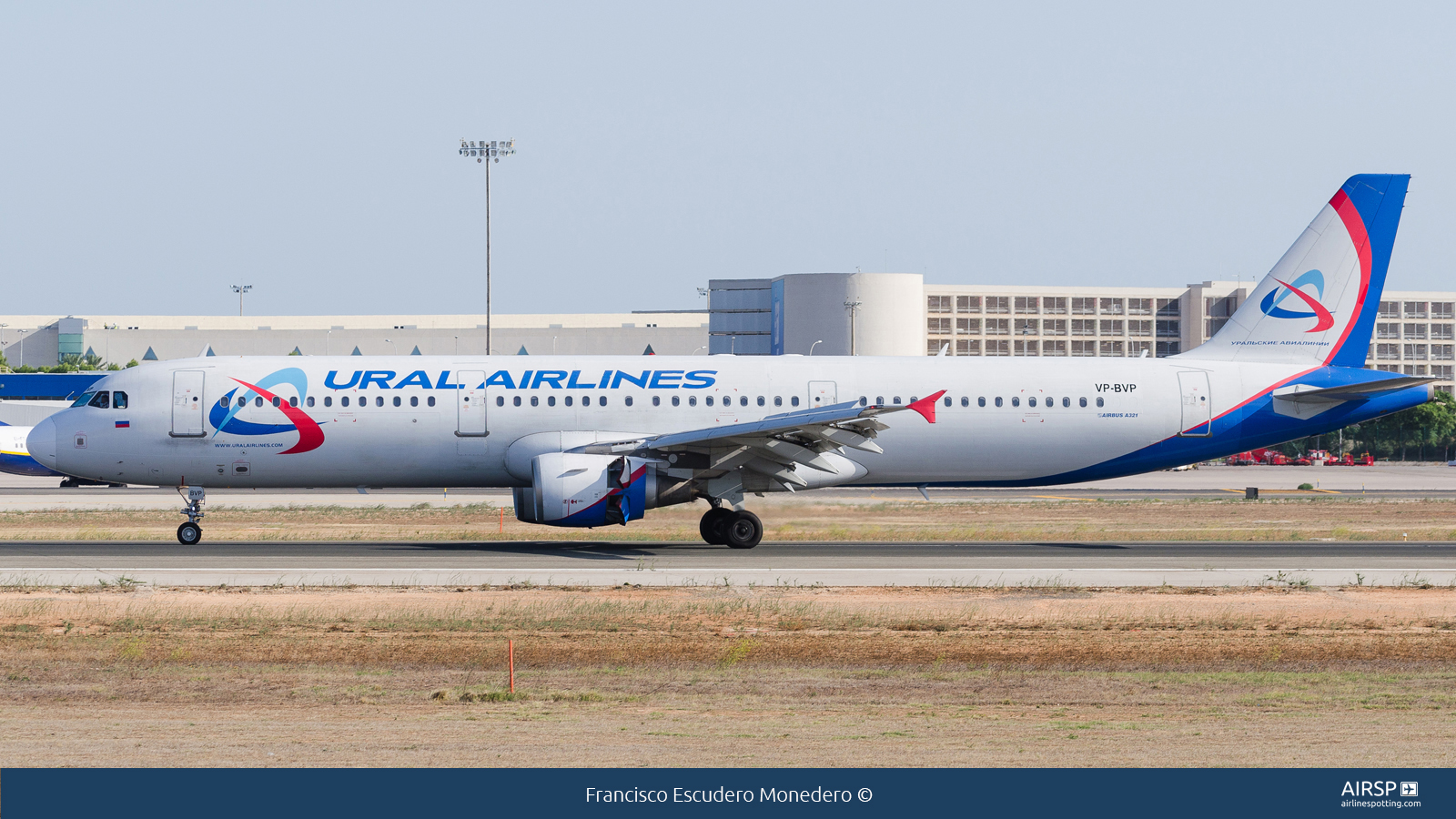 Ural Airlines  Airbus A321  VP-BVP
