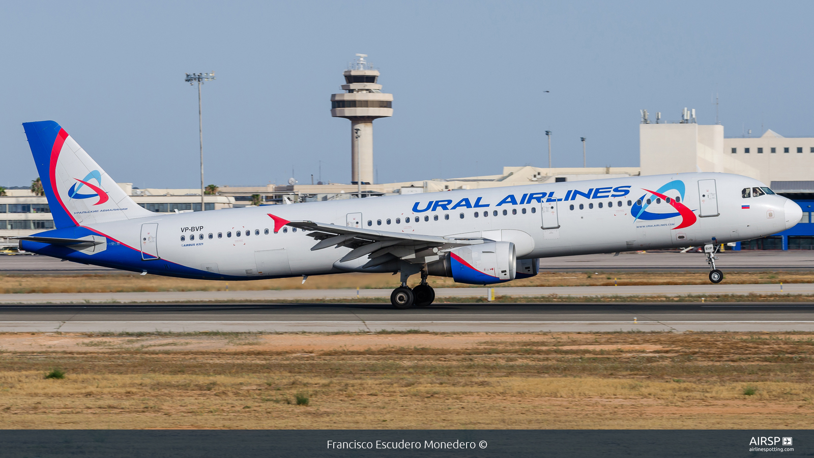 Ural Airlines  Airbus A321  VP-BVP