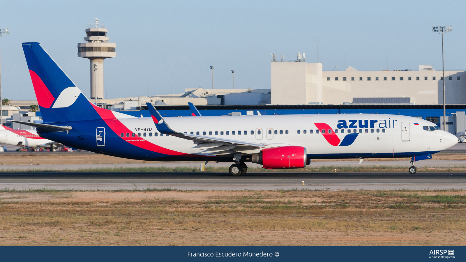 Azur Air  Boeing 737-800  VP-BYD