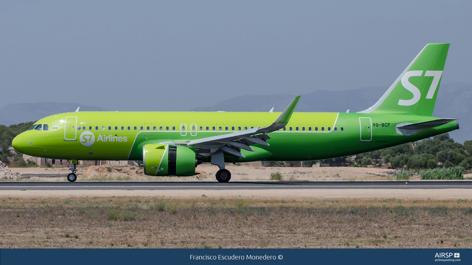 S7 Airlines  Airbus A320neo  VQ-BCF