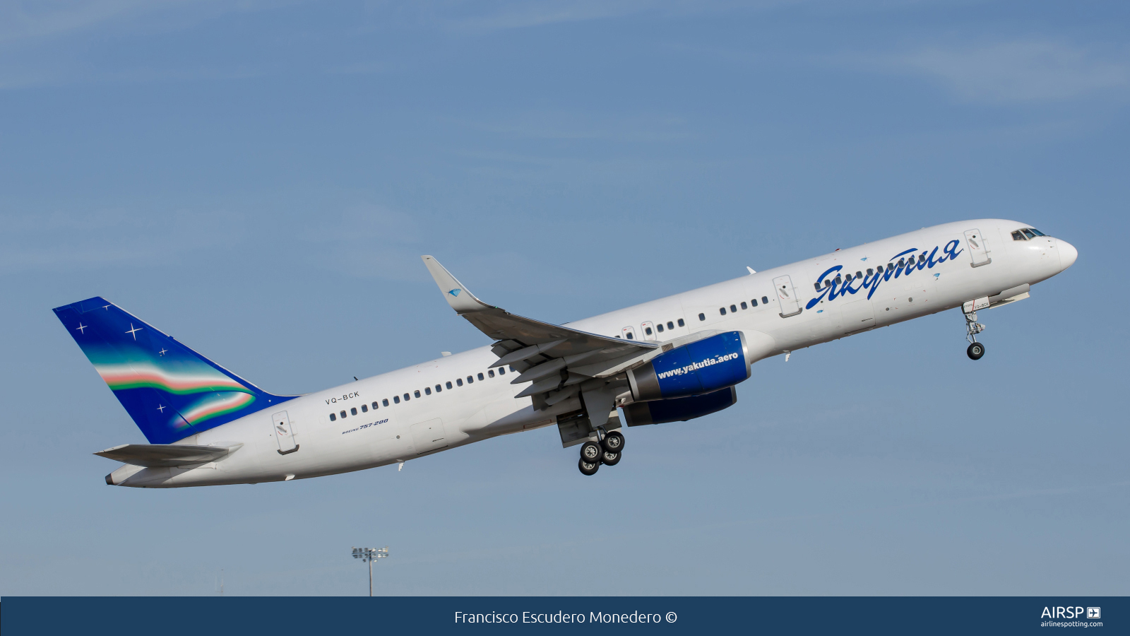 Yakutia Airlines  Boeing 757-200  VQ-BCK