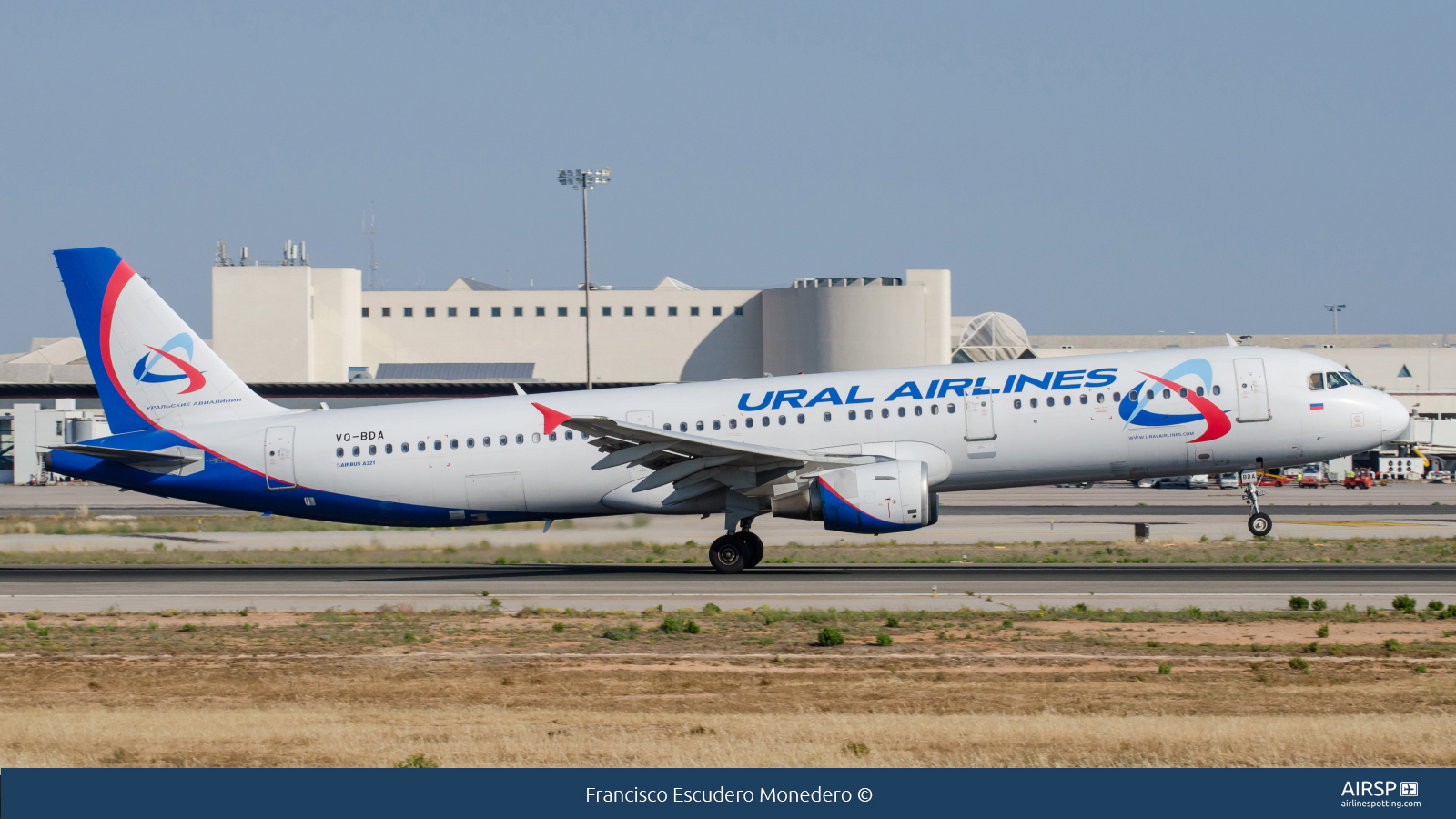 Ural Airlines  Airbus A321  VQ-BDA
