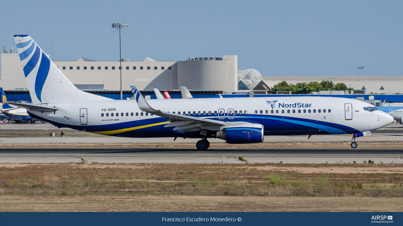 Nordstar Airlines  Boeing 737-800  VQ-BDN
