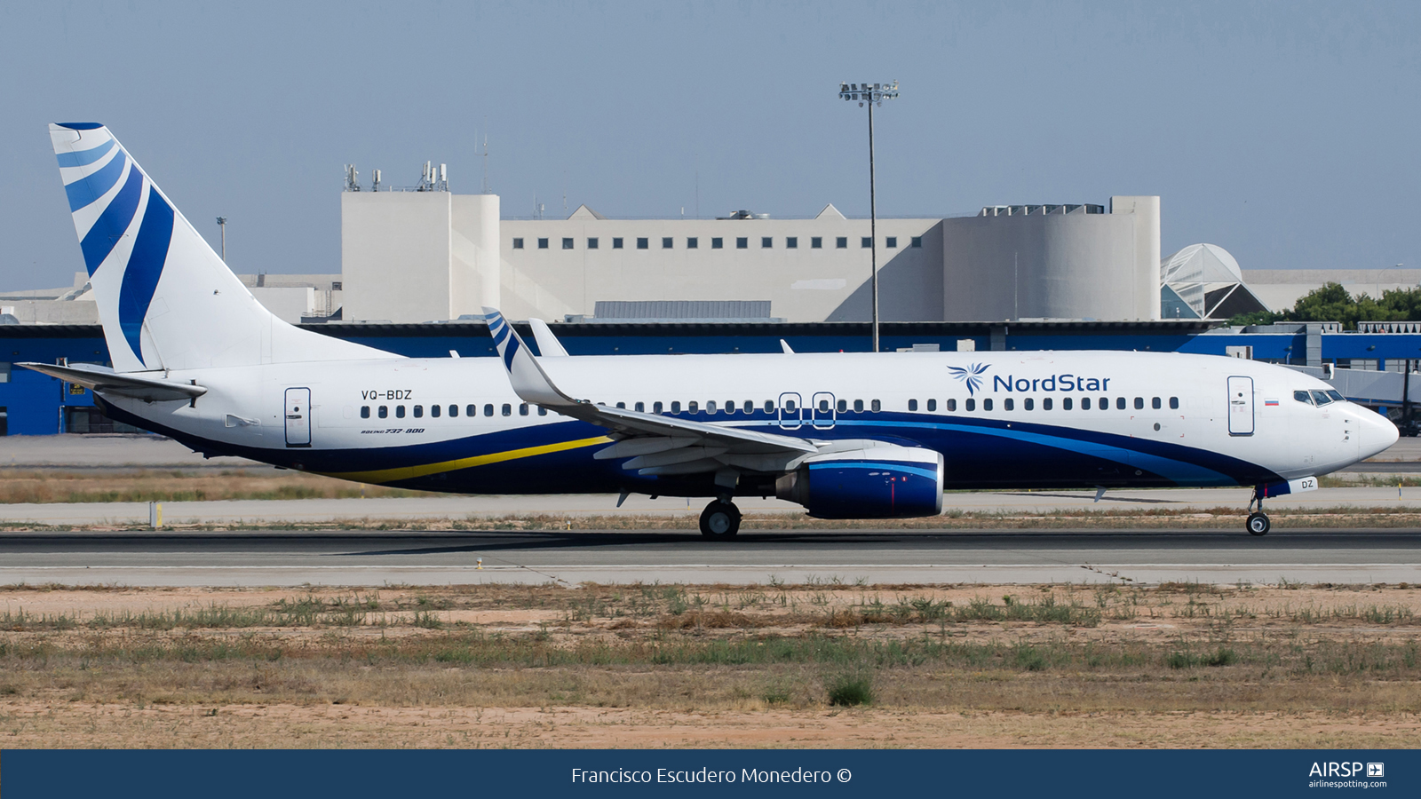 Nordstar Airlines  Boeing 737-800  VQ-BDZ