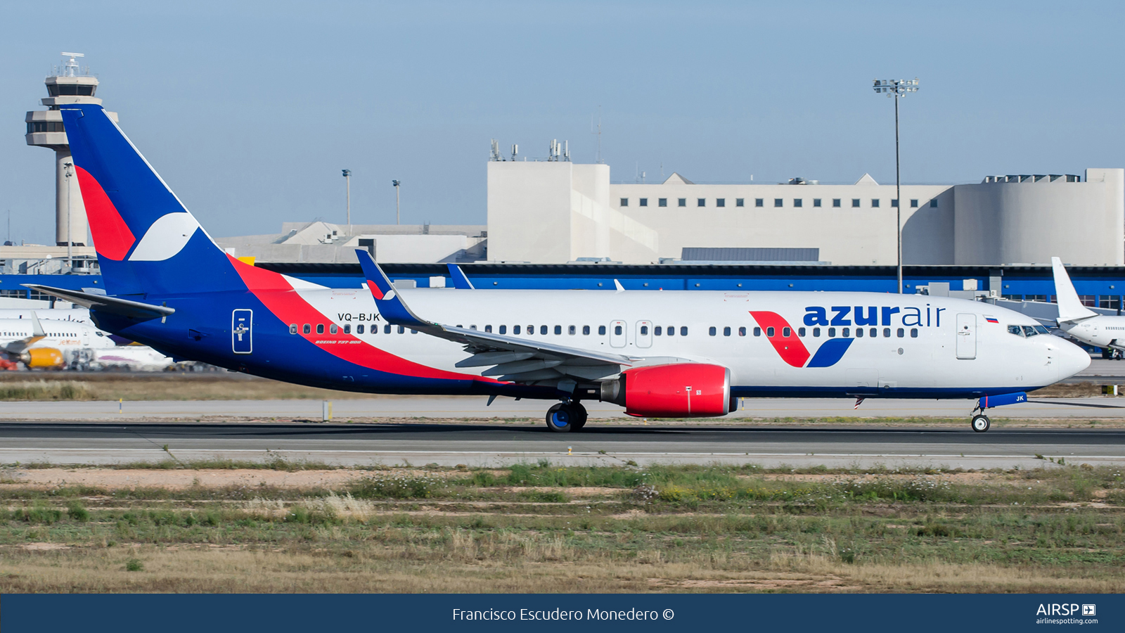 Azur Air  Boeing 737-800  VQ-BJK