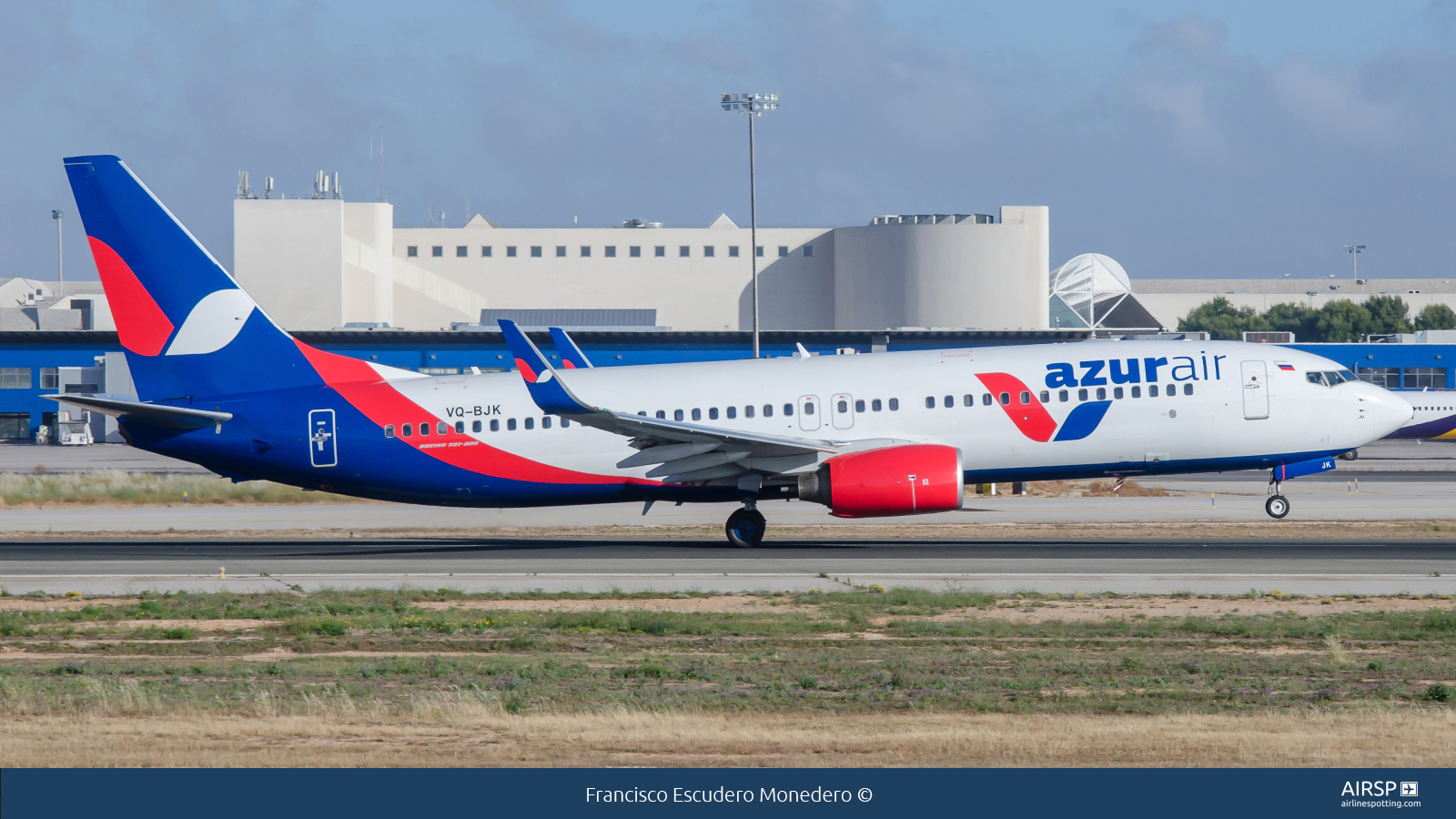 Azur Air  Boeing 737-800  VQ-BJK