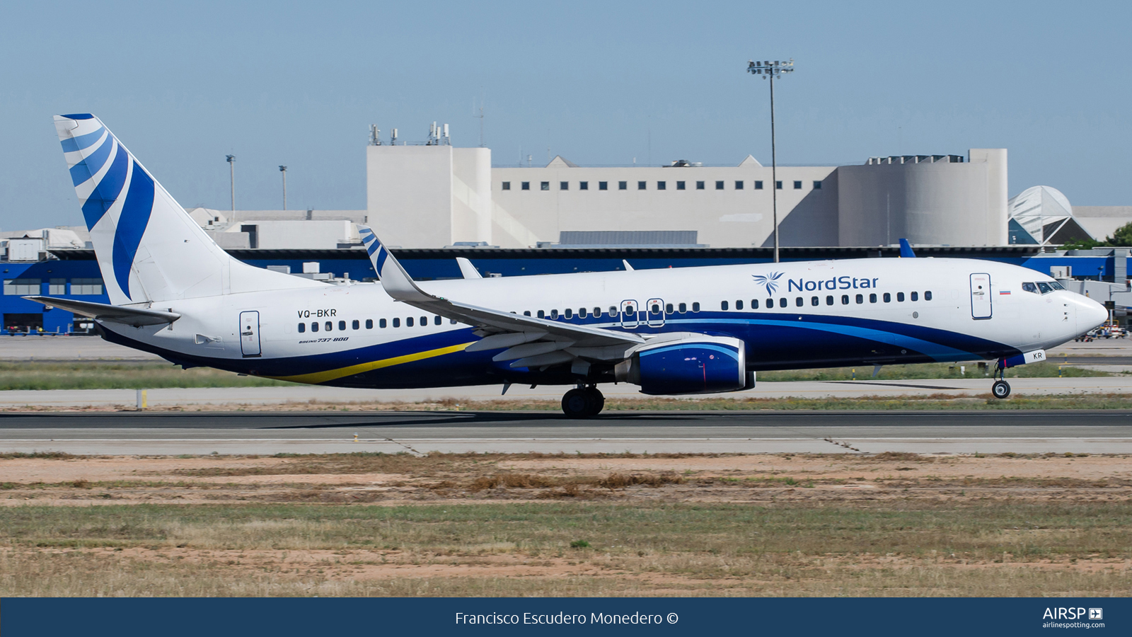 Nordstar Airlines  Boeing 737-800  VQ-BKR